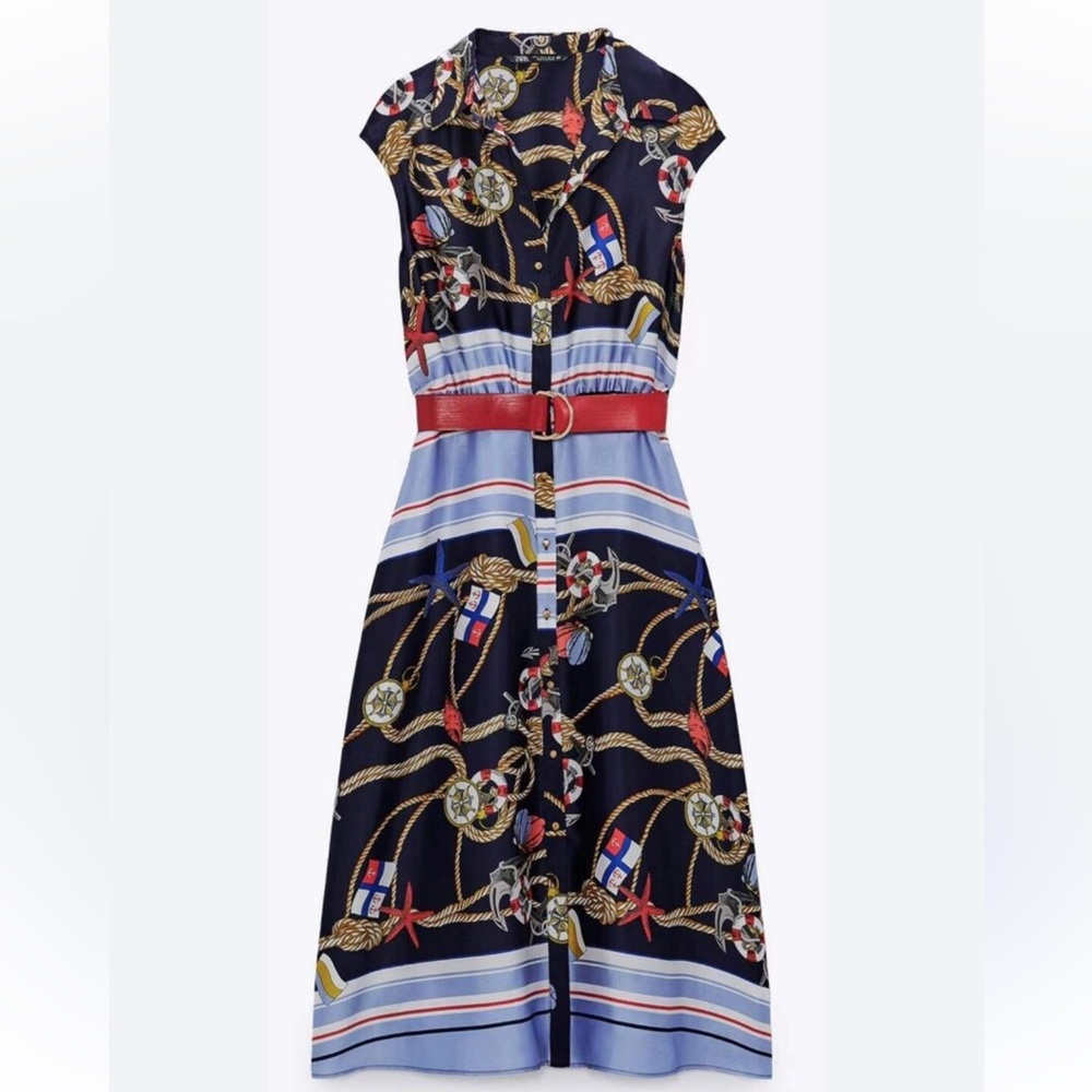 Zara Nautica Midi Dress-Large

Perfect for summer